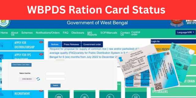 WBPDS Ration Card Status