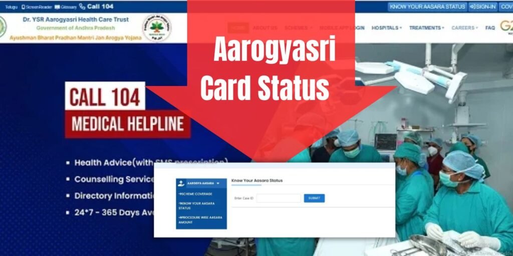 Aarogyasri Card Status 