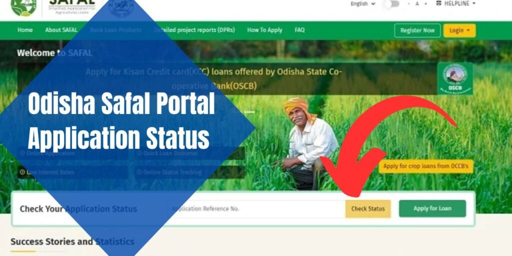 Odisha Safal Portal Application Status